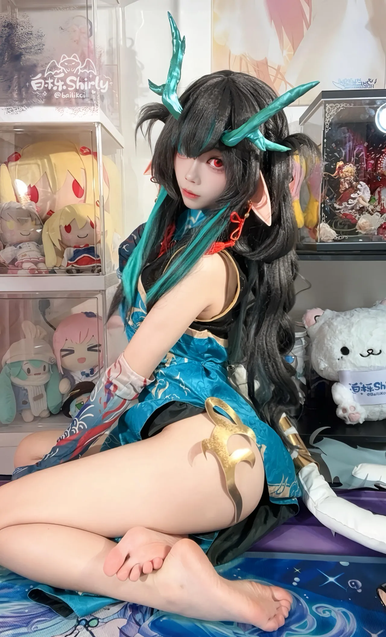 白栎Shirly - 明日方舟 夕 染尘烟旗袍-erohere60.webp